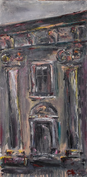 будинок за вікном