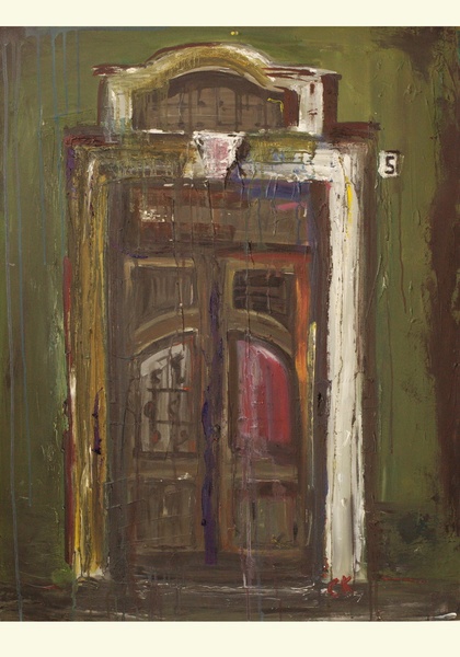 zelena brama #5,  70x90 2009